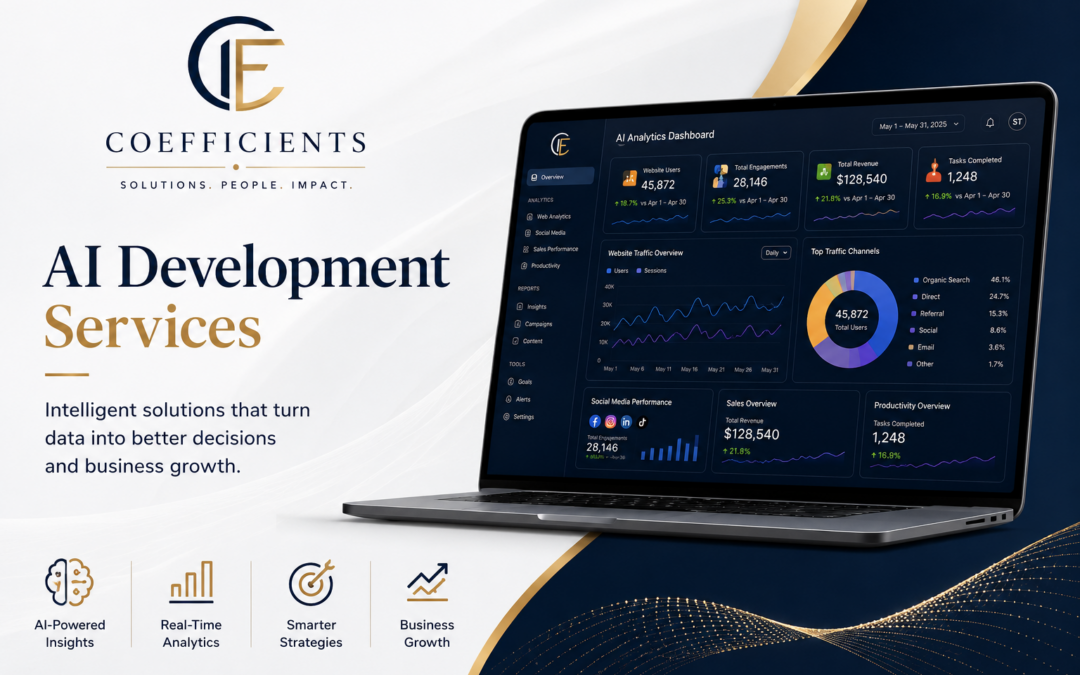 Coefficients Launches AI Development Services to Help Businesses Make Smarter Decisions
